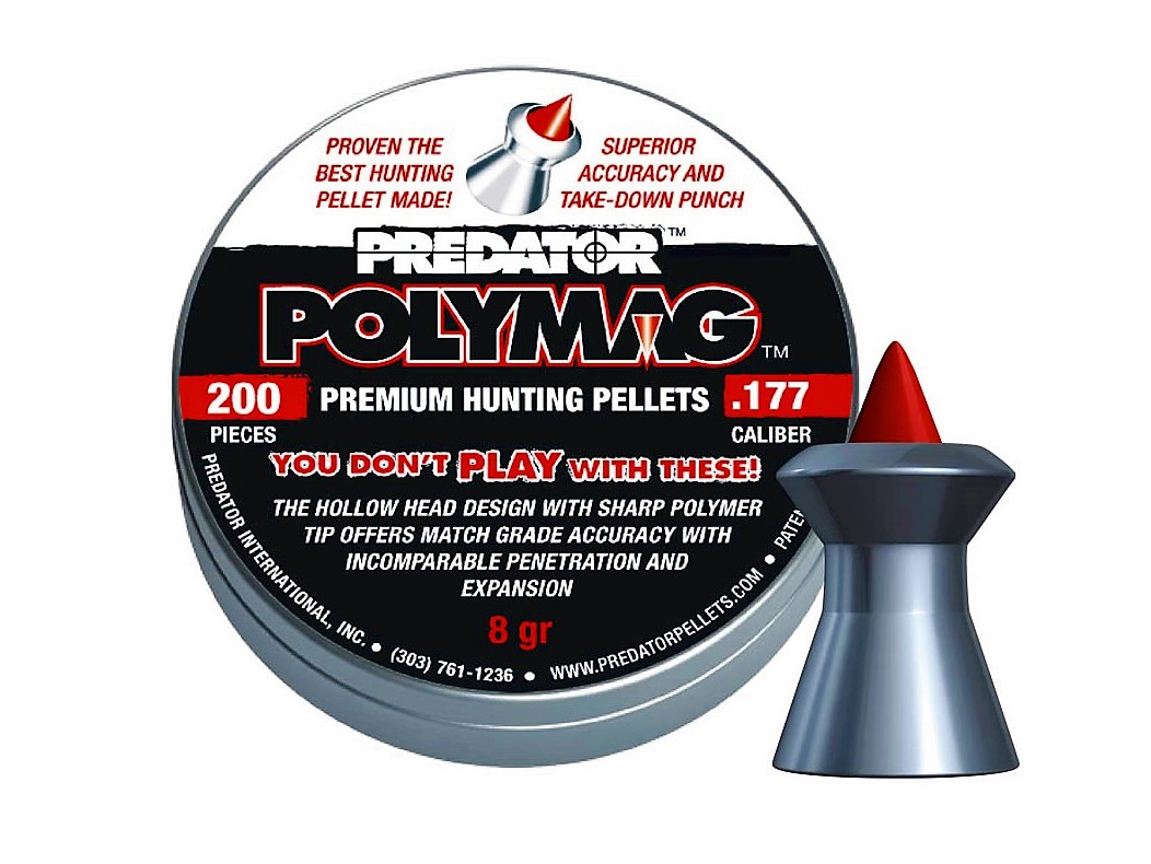 Predator Polymag 4.50mm Luchtdruk Kogeltjes blikje 200
